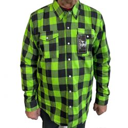 Cotton Shirts Green Blk