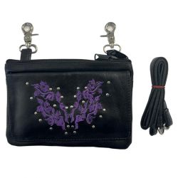 Ladies shoulder Clip Bag