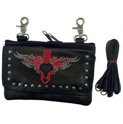 Ladies shoulder Clip Bag