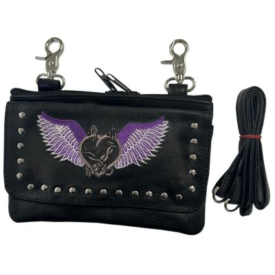 Ladies shoulder Clip Bag
