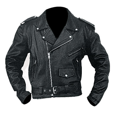 Men Motorbike Jackets Black