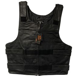 Motorbike Vest with Gun Pocket Blue