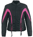 Textile Jackets Pink