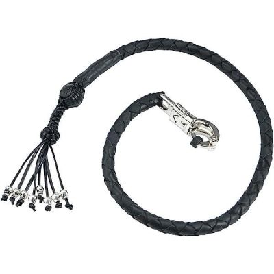Whip with 8 skuls Bllk