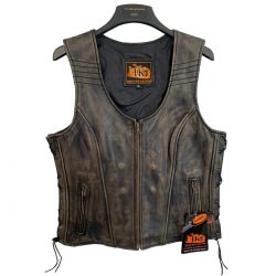 Ladies Leather Vest