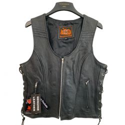 Ladies Leather Vest