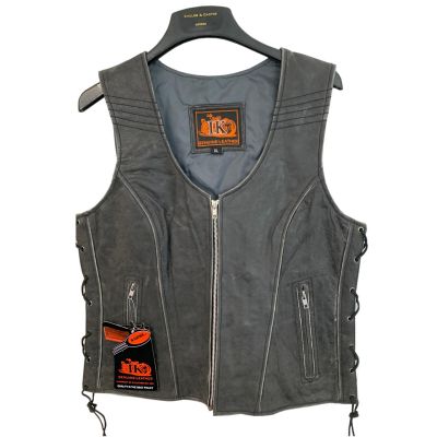 Ladies Leather Vest