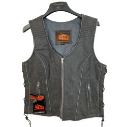 Ladies Leather Vest