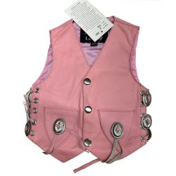 Ladies Leather Vest
